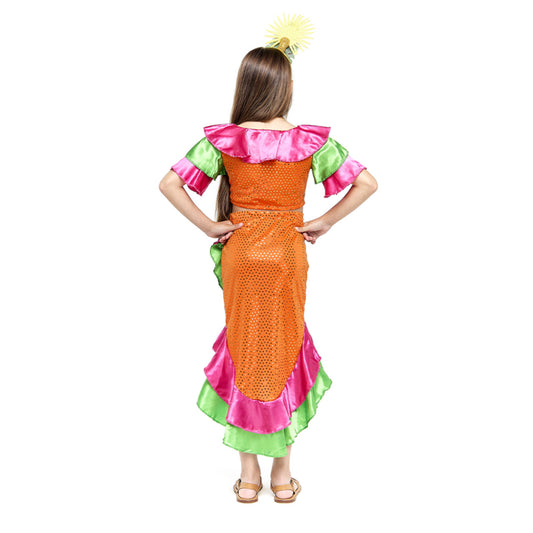 Girls Samba Rumbera Costume