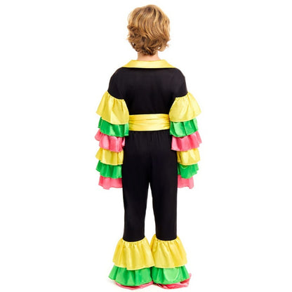 Boys Colourful Rumba Dancer Costume