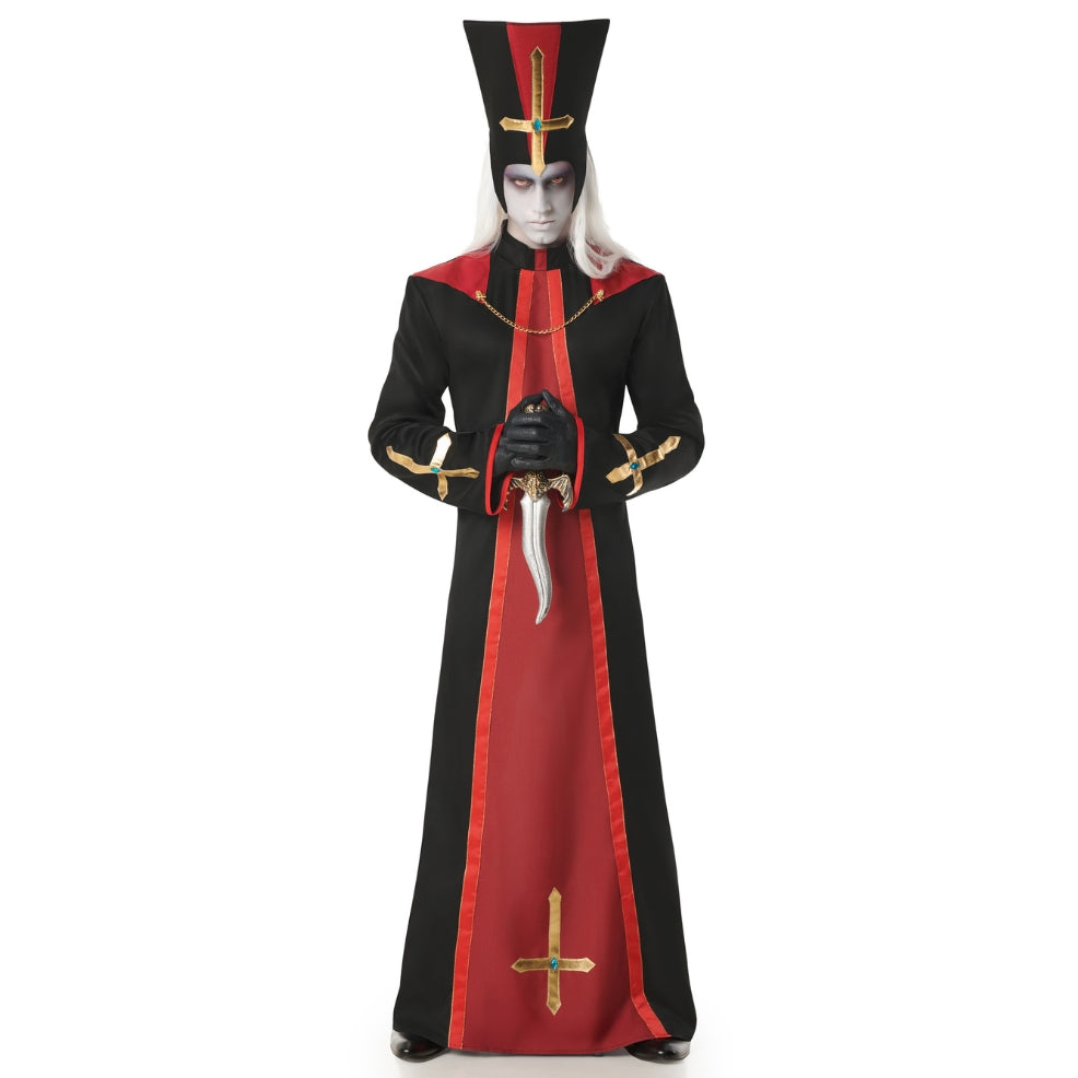 Mens Satanic Priest Costume