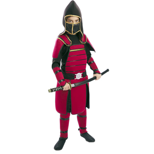 Boys Red Samurai Costume