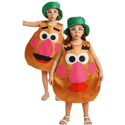Girls Mrs Potato Costume