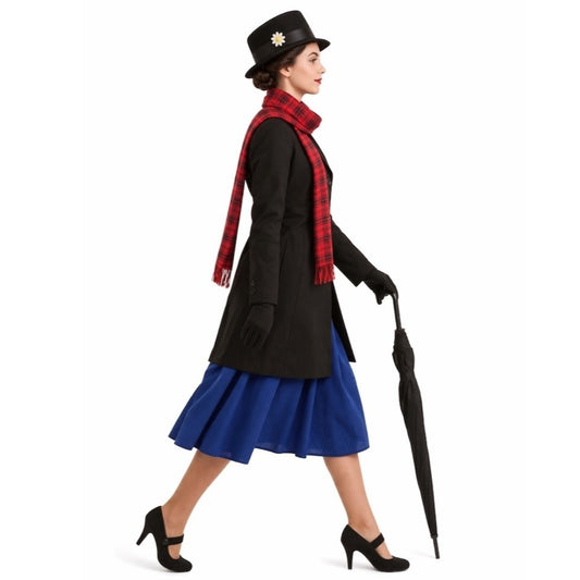 Womens Miss Poppins Costume