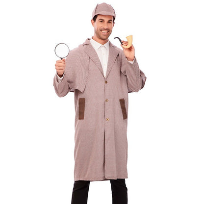 Adult Sherlock Holmes Detective Costume