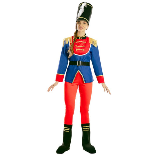 Womens Nutcracker Soldier Fringe Costume