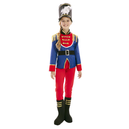 Girls Nutcracker Soldier Fringe Costume