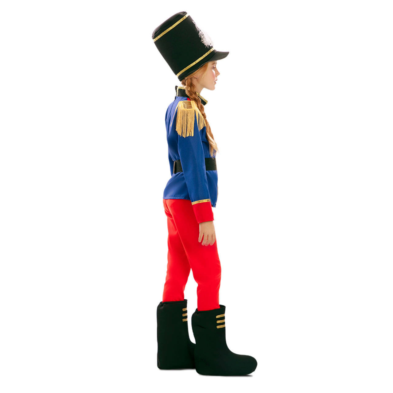 Girls Nutcracker Soldier Fringe Costume