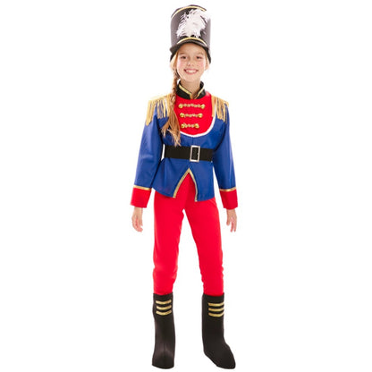 Girls Nutcracker Soldier Fringe Costume