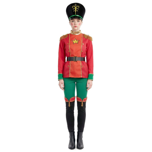 Womens Lux Nutcracker Soldier Costume