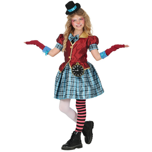 Girls Tic Tac Hatter Costume