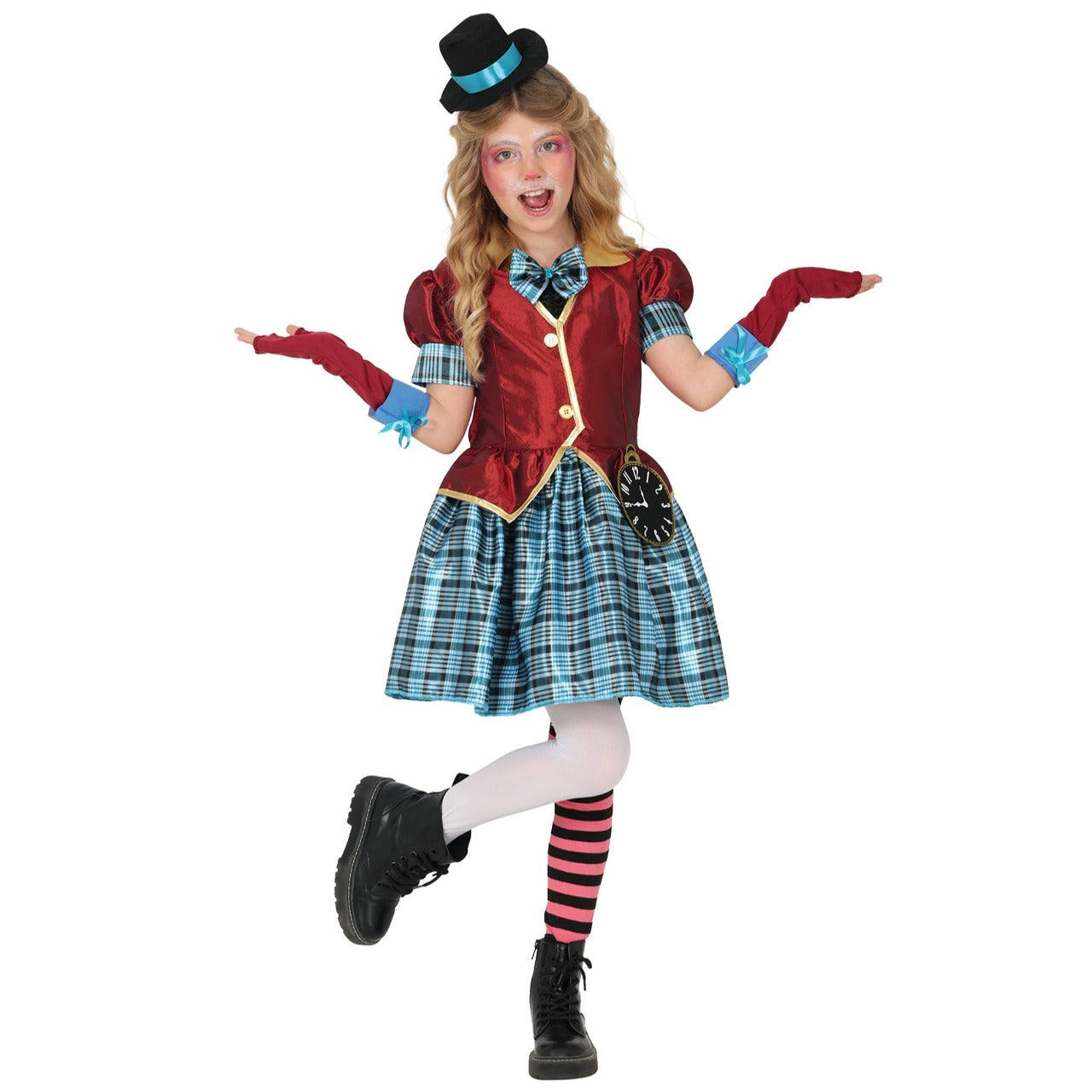 Girls Tic Tac Hatter Costume