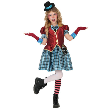Girls Tic Tac Hatter Costume