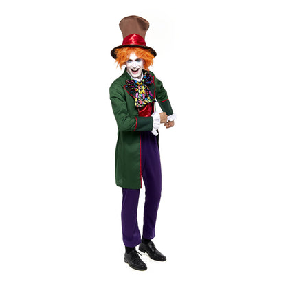 Mens Mad Hatter Costume with Bow tie