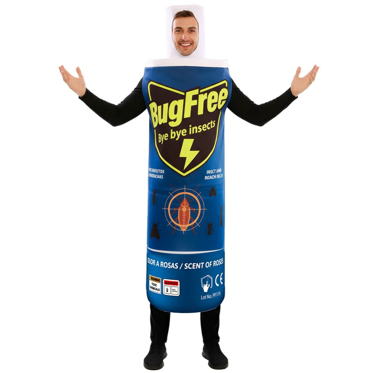 Adult Insecticide Spray Costume
