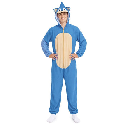 Adult Blue Super Hedgehog Costume