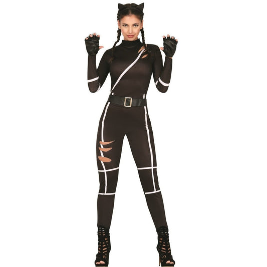 Womens Super Feline Cat Costume