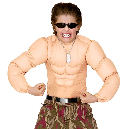 Kids Super Muscular Costume