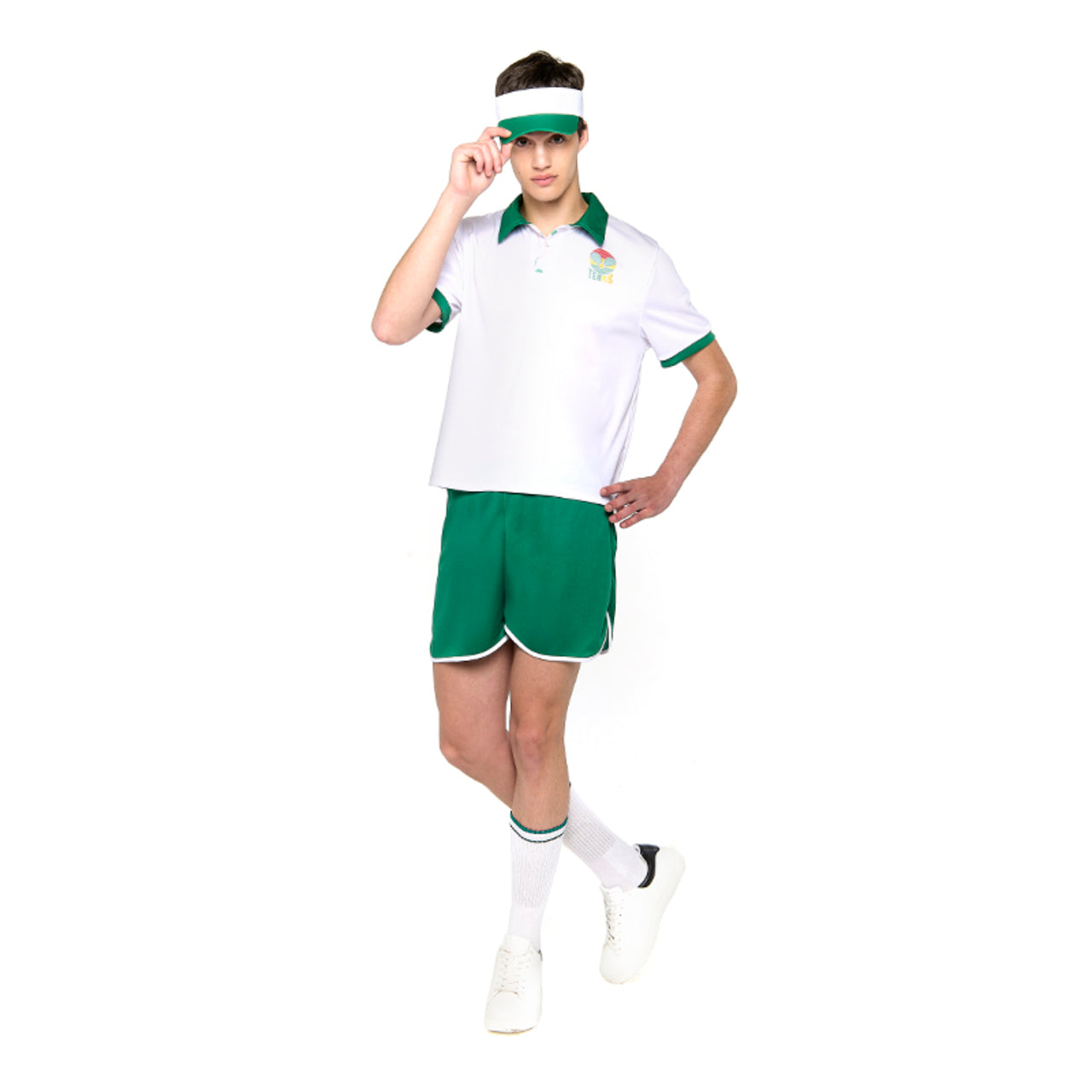 Mens Retro Tennis Player Costume