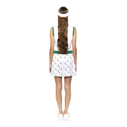 Womens Retro Tennis Player Costume