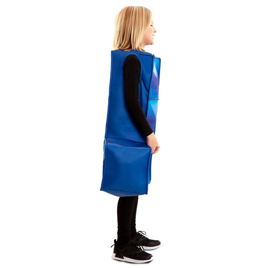 Kids Dark Blue Tetris Costume