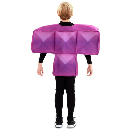 Kids Purple Tetris Costume