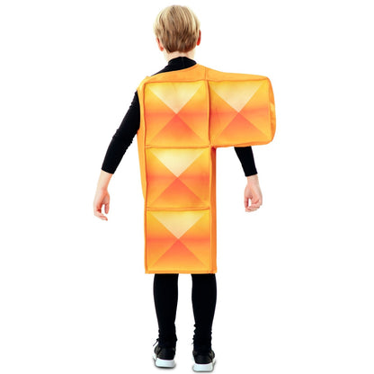 Kids Orange Tetris Costume