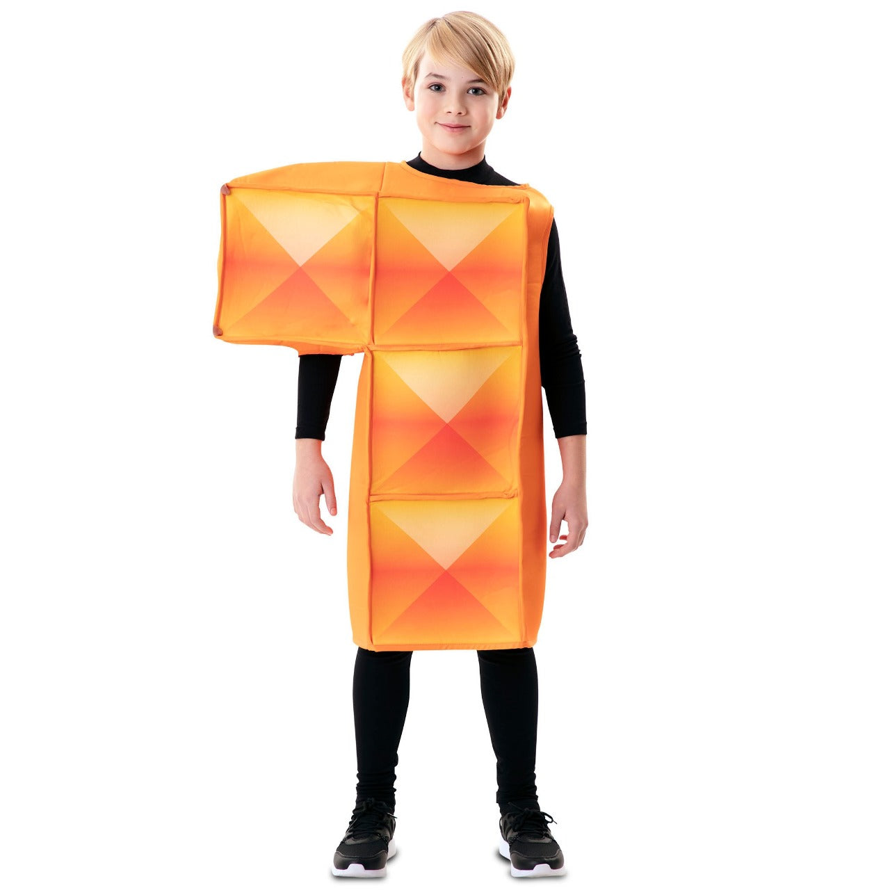 Kids Orange Tetris Costume