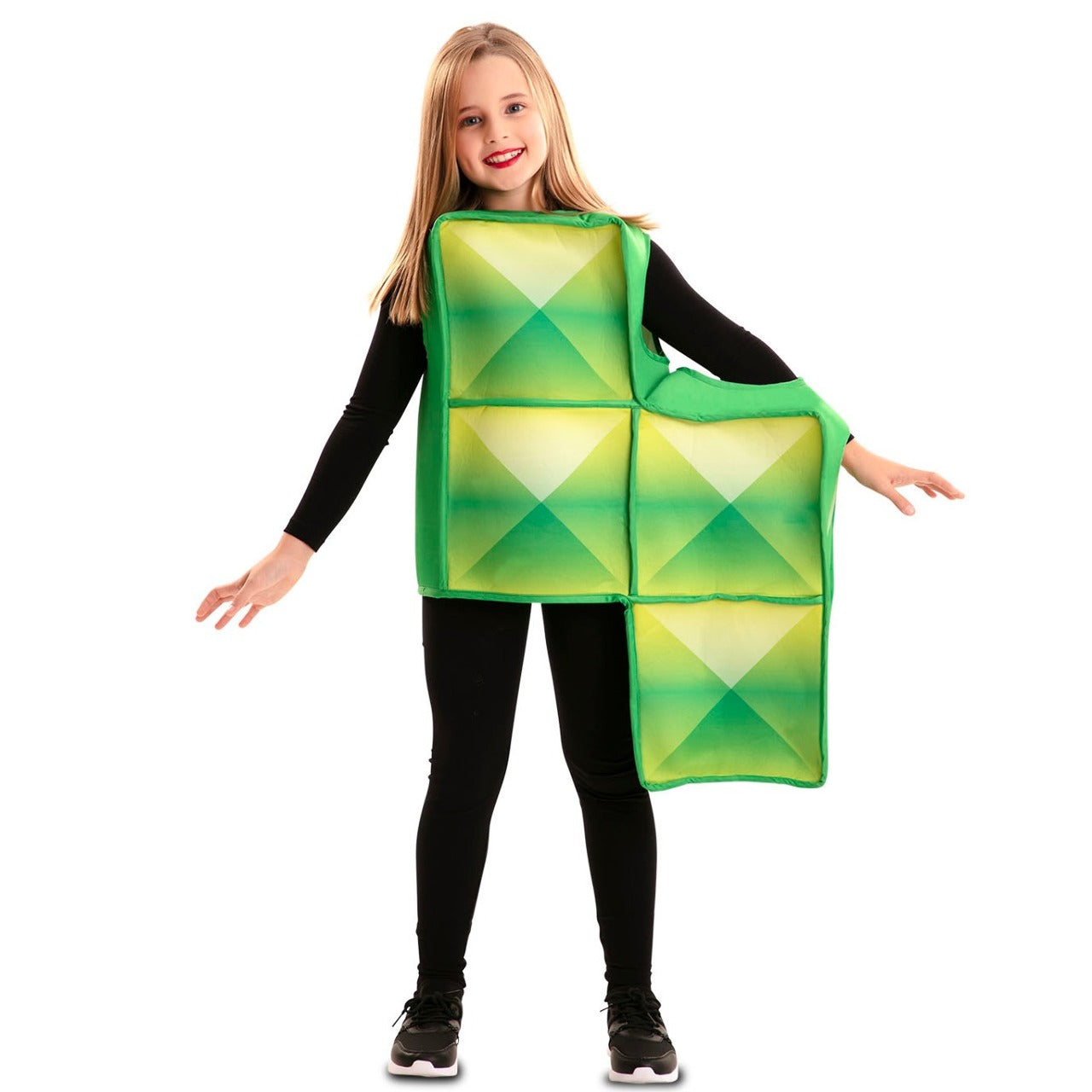 Kids Green Tetris Costume