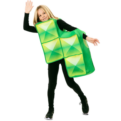 Kids Green Tetris Costume