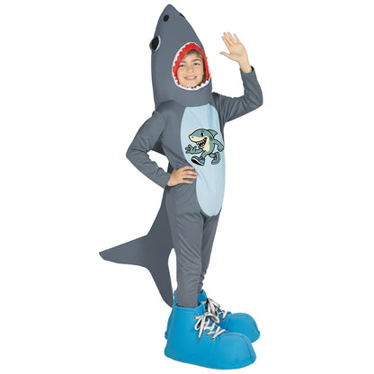 Kids Tralarero Shark Costume