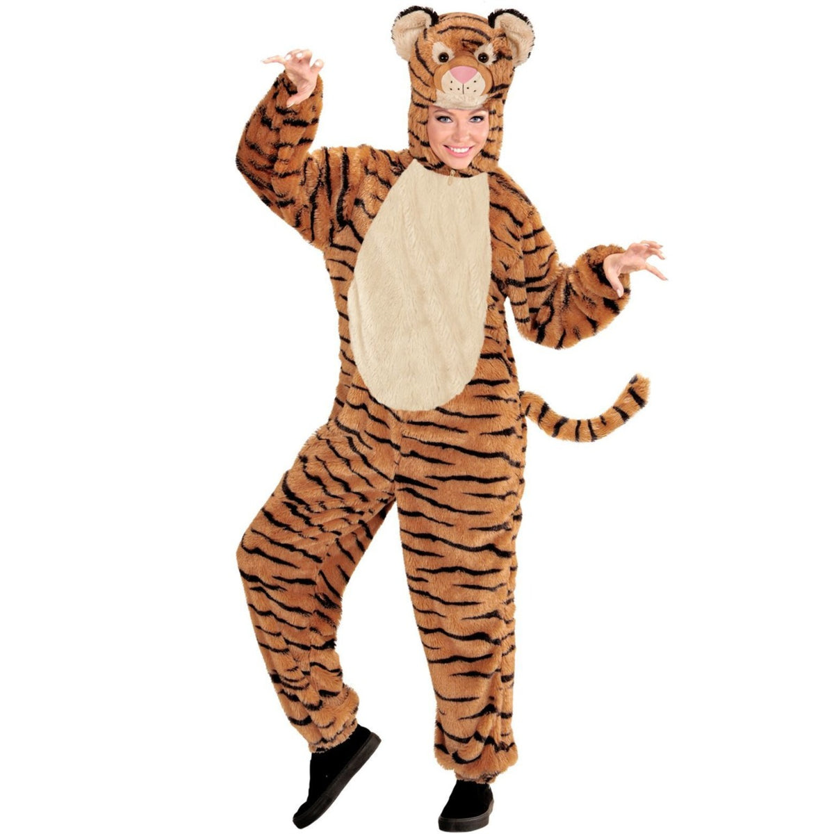 Adult Plush Tiger Costume
