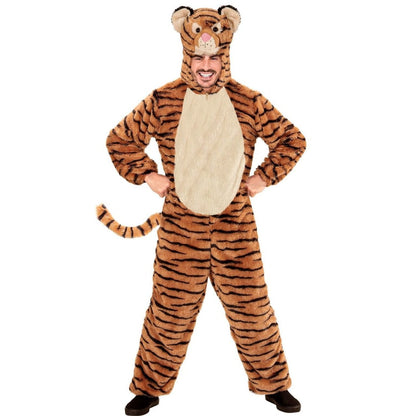 Adult Plush Tiger Costume