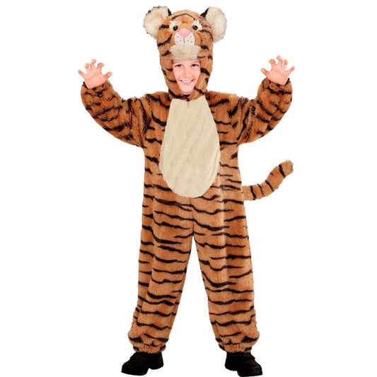 Kids Plush Tiger Costume