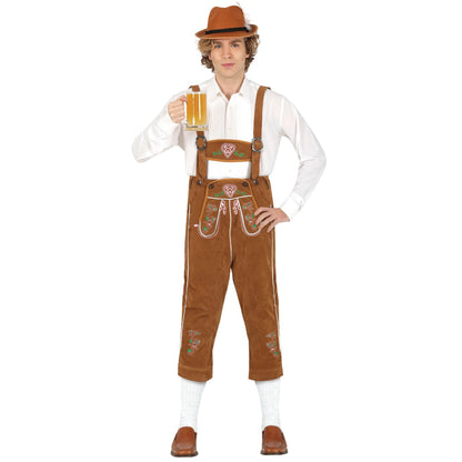 Mens Brown Tyrolean Costume
