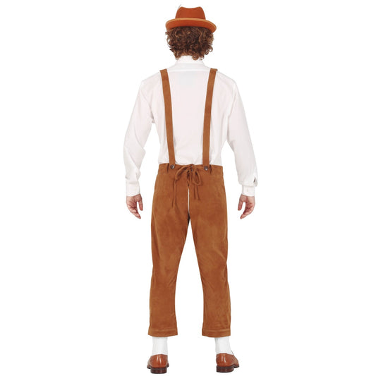 Mens Brown Tyrolean Costume