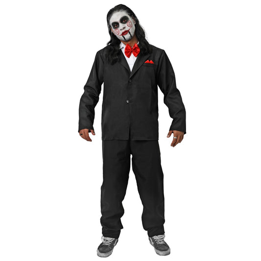 Mens Billy Puppet Saw Costume