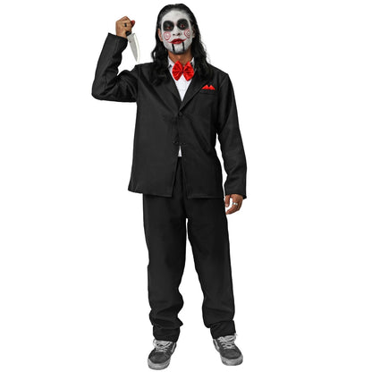 Mens Billy Puppet Saw Costume