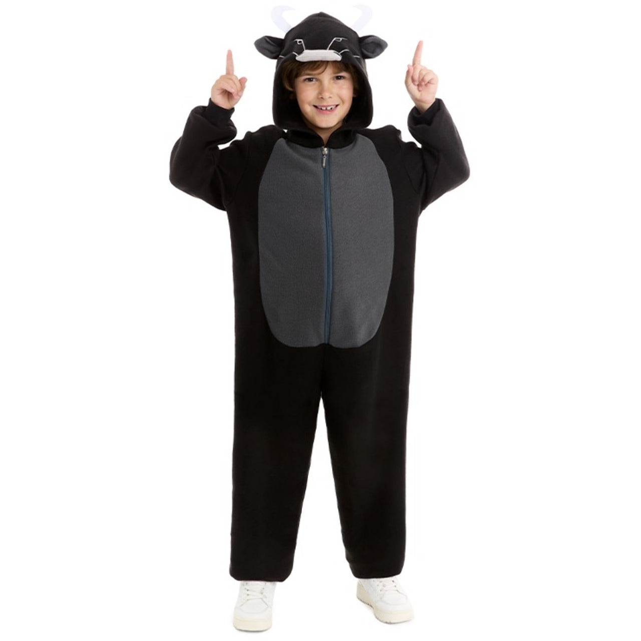 Kids Black Bull Costume