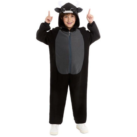 Kids Black Bull Costume
