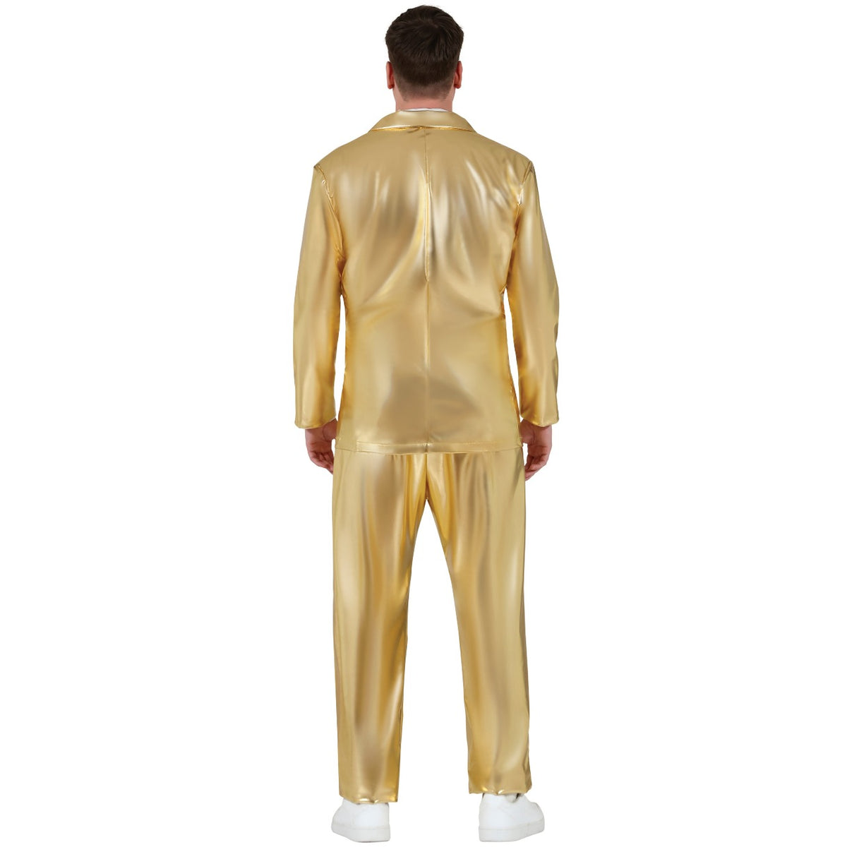Mens Metallic Gold Suit Costume