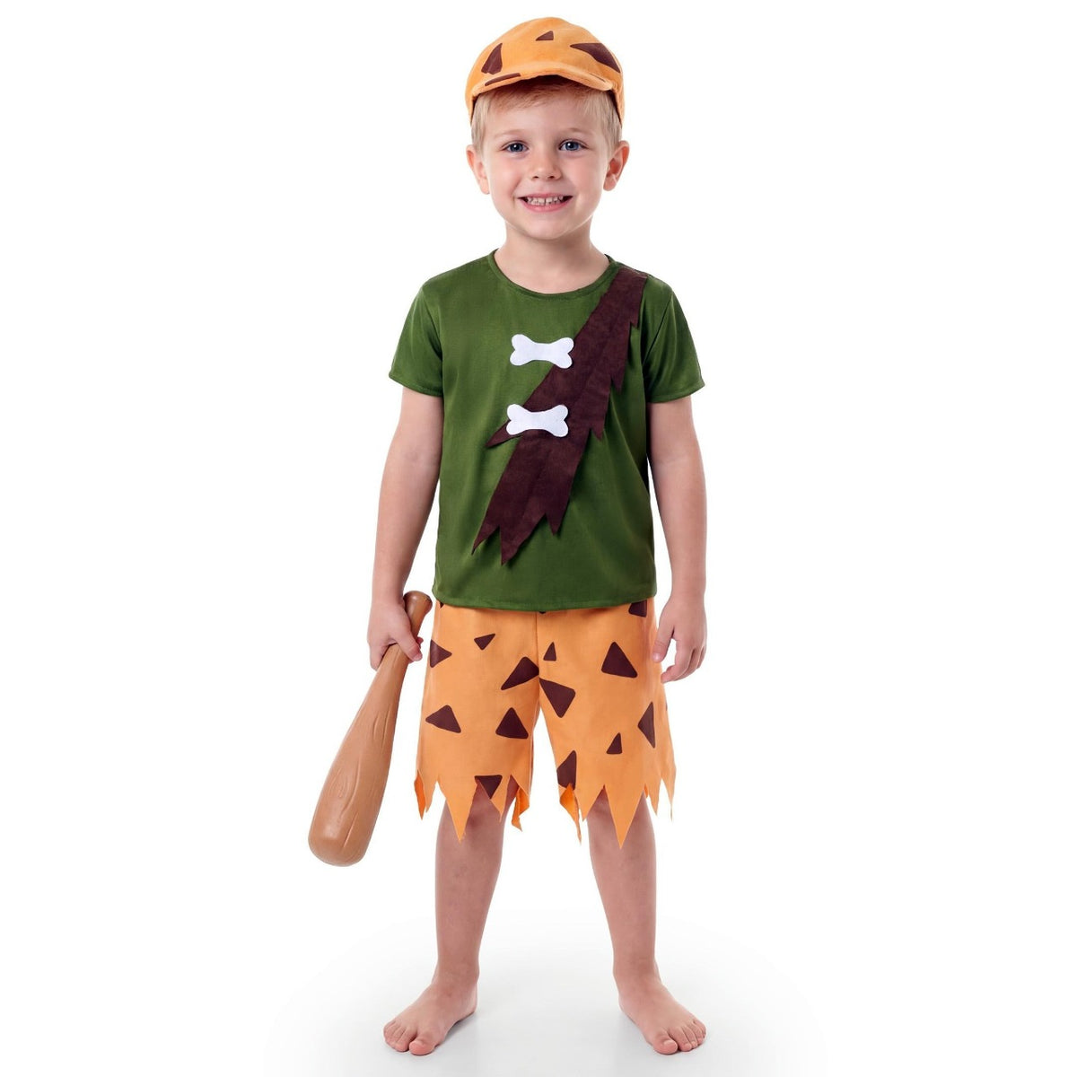 Bam Bam Caveman Cap for Boys