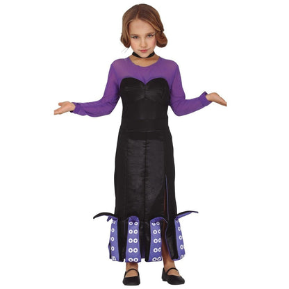 Girls Evil Ursula Costume