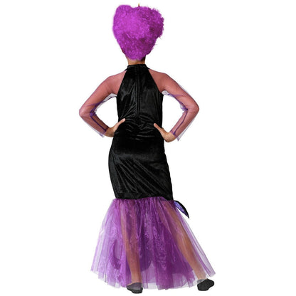Girls Ursula Villain Costume