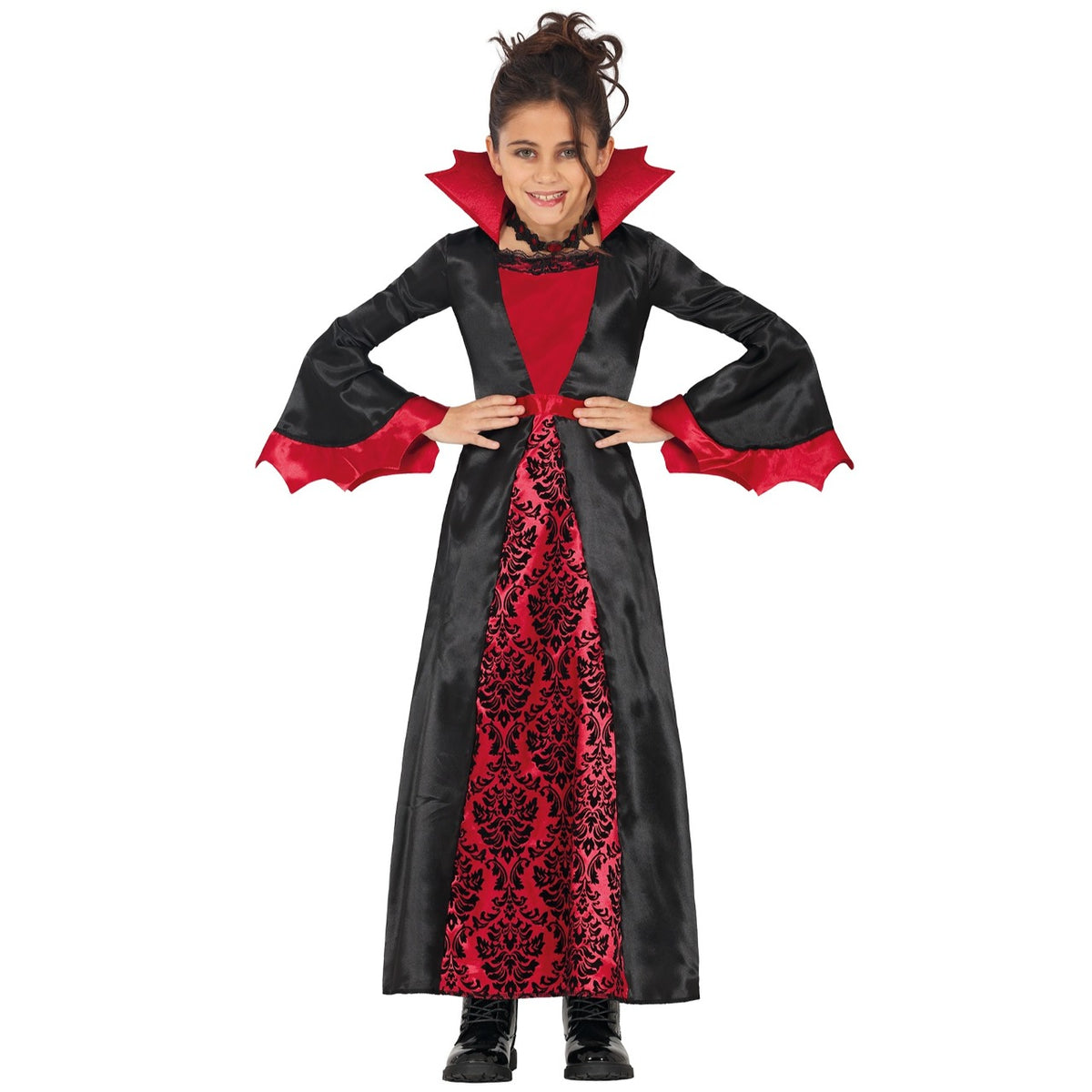 Girls Bordeaux Vampiress Costume