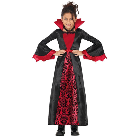 Girls Bordeaux Vampiress Costume