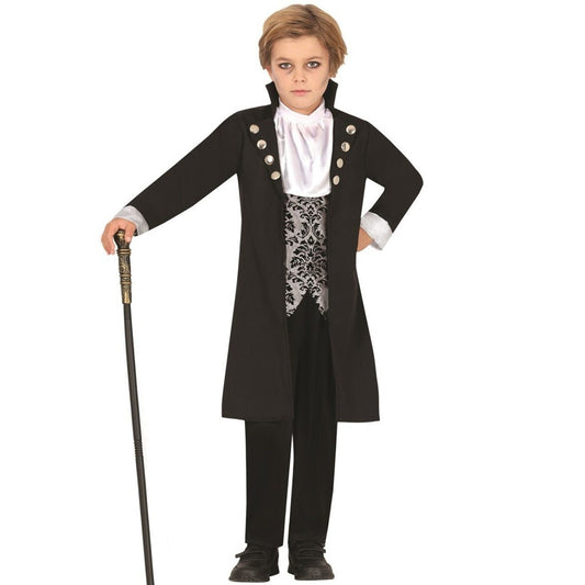Boys Silver Vampire Costume
