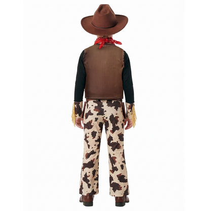 Kids Brown Cowboy Costume