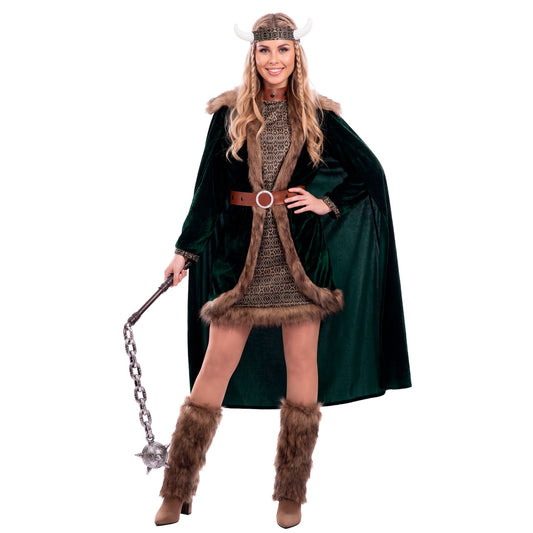 Womens Deluxe Viking Costume