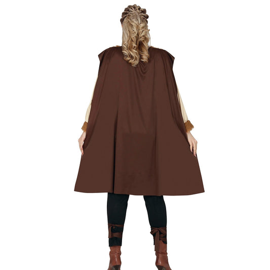 Womens Brown Viking Costume