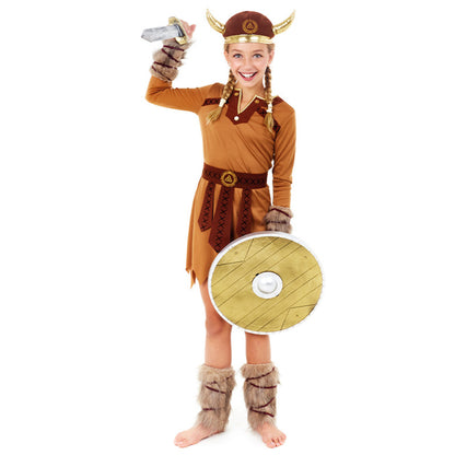 Girls Triquetra Viking Costume