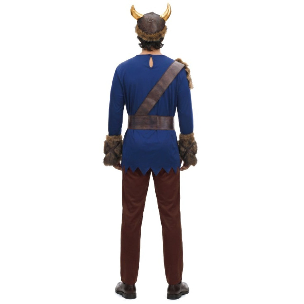 Mens Blue Viking Costume